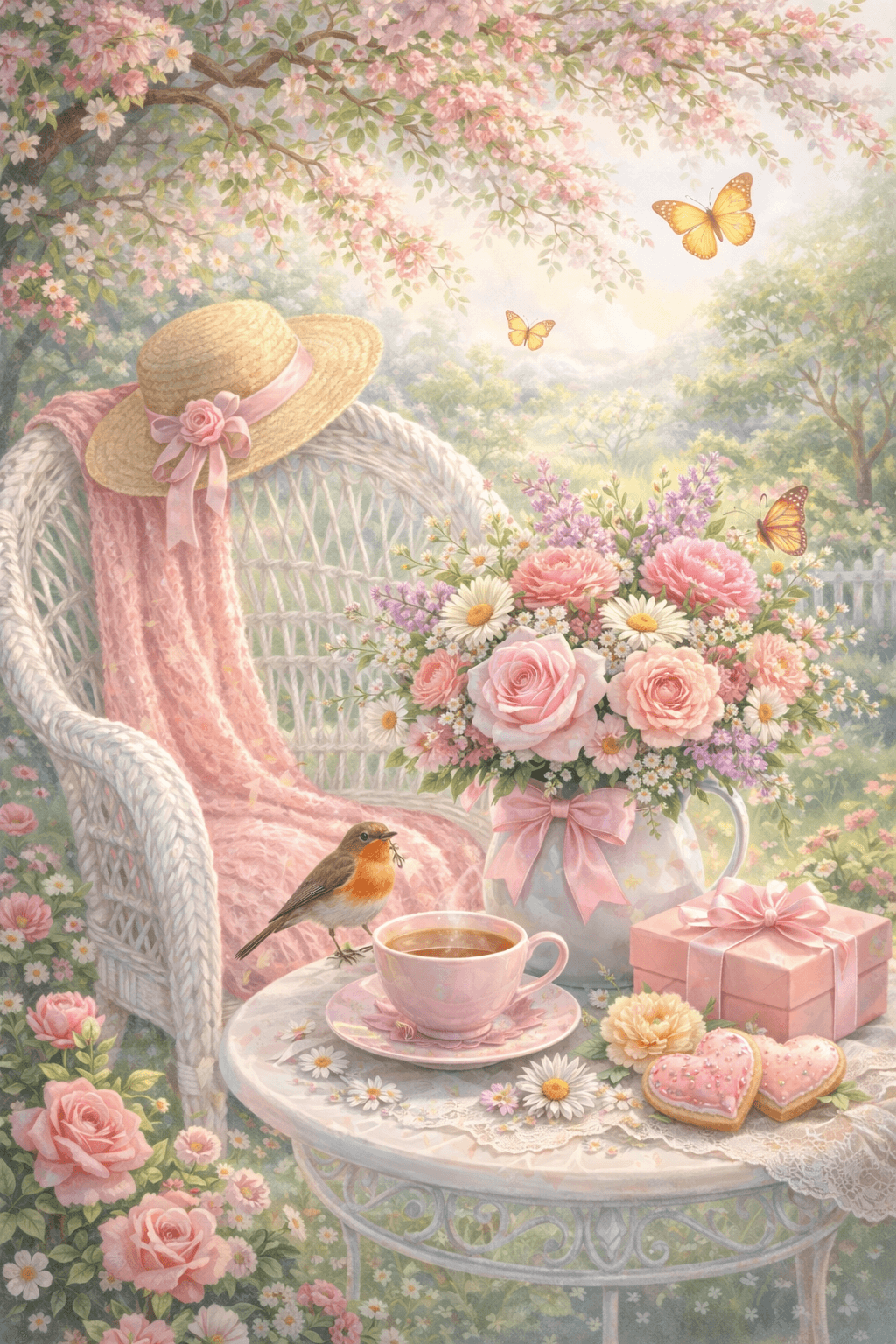 Äitienpäivä ekortti 4